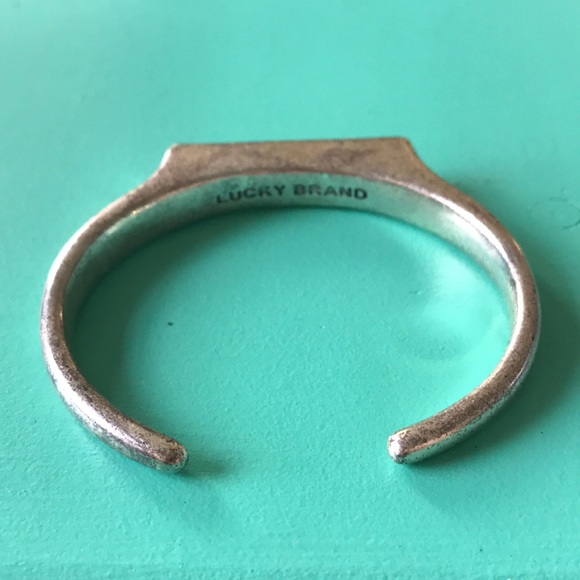 Lucky Brand bracelet cuff with rose design - Picture 5 of 7